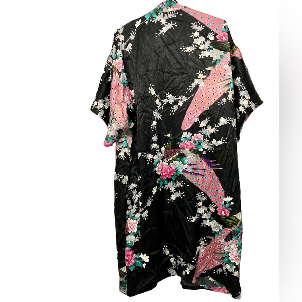 Jin Hon Kimono Coverup Robe Sz L - Picture 7 of 10